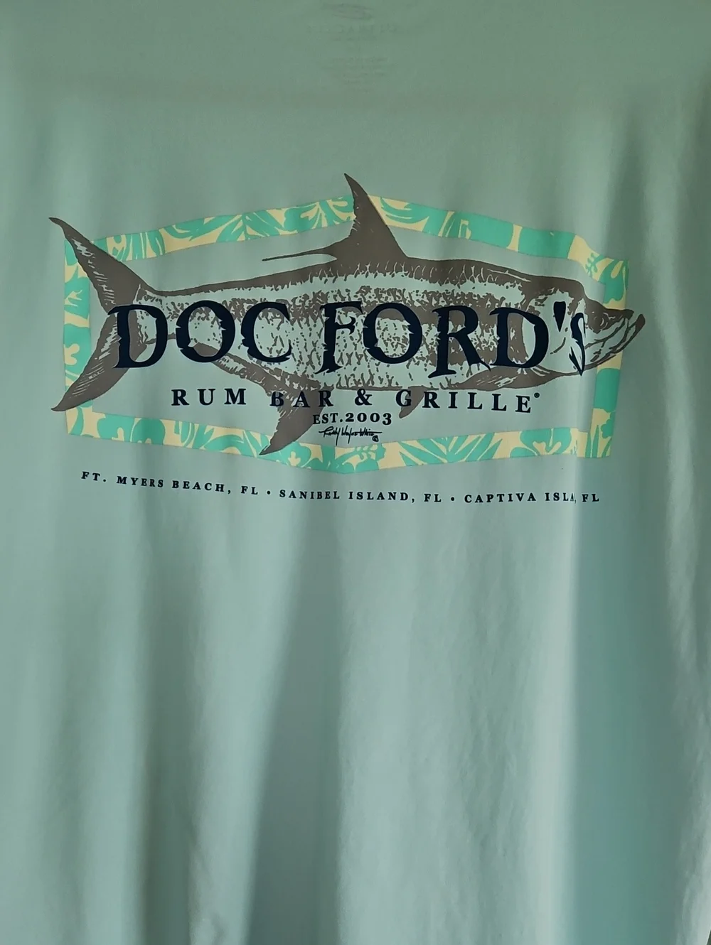 UltraClub Doc Ford's Rash Guard Size S - Picture 7 of 9